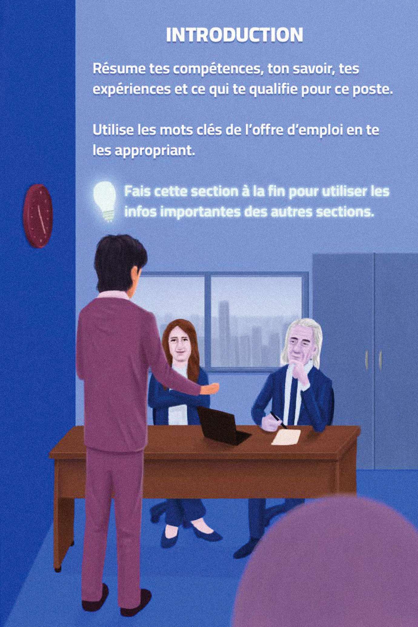 Publication illustrée linkedin ecriture CV