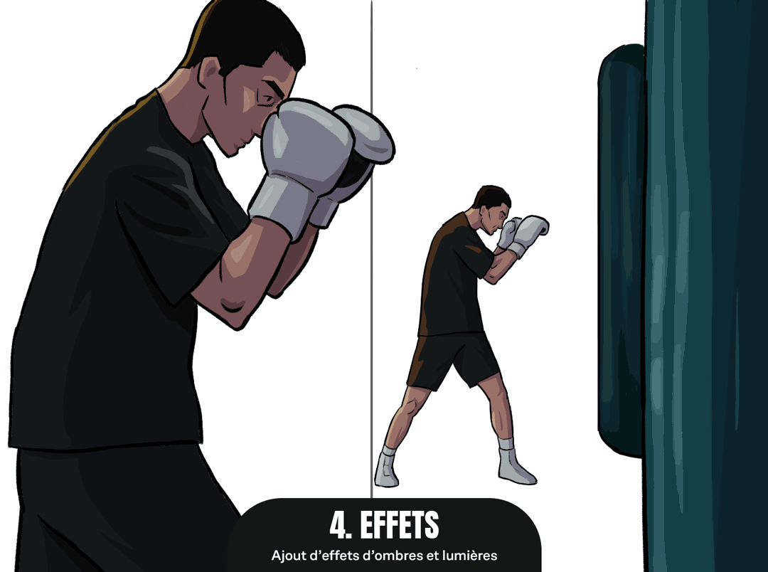 Etape 4 de l'animation 2D - effets - Huckberry