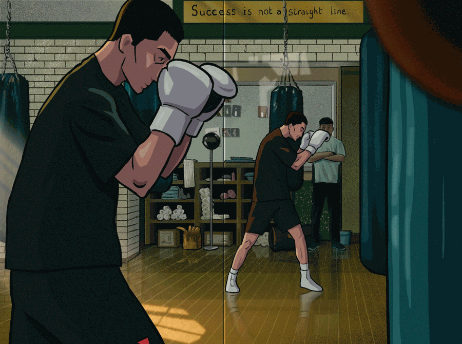 Etape 5 de l'animation 2D - rendu final - Huckberry